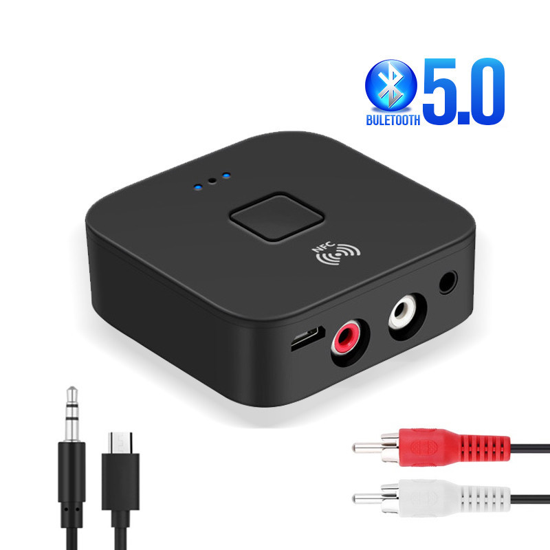 NFC Bluetooth 5.0 Receiver 3.5mm Bluetooth Car Audio Receiver