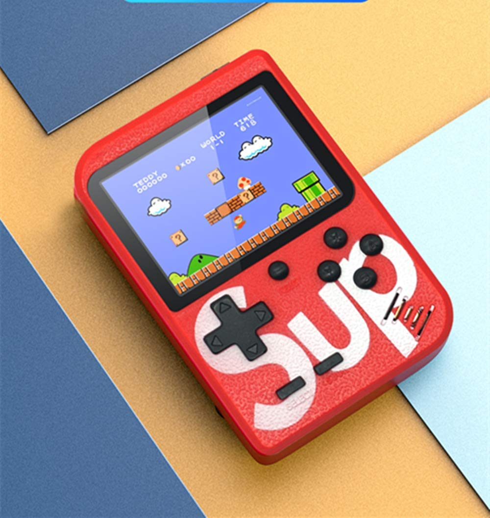 Built-in 400 Games Retro Video Handheld Game Console Gamepad Doubles 3.0 Inch LCD Game Player