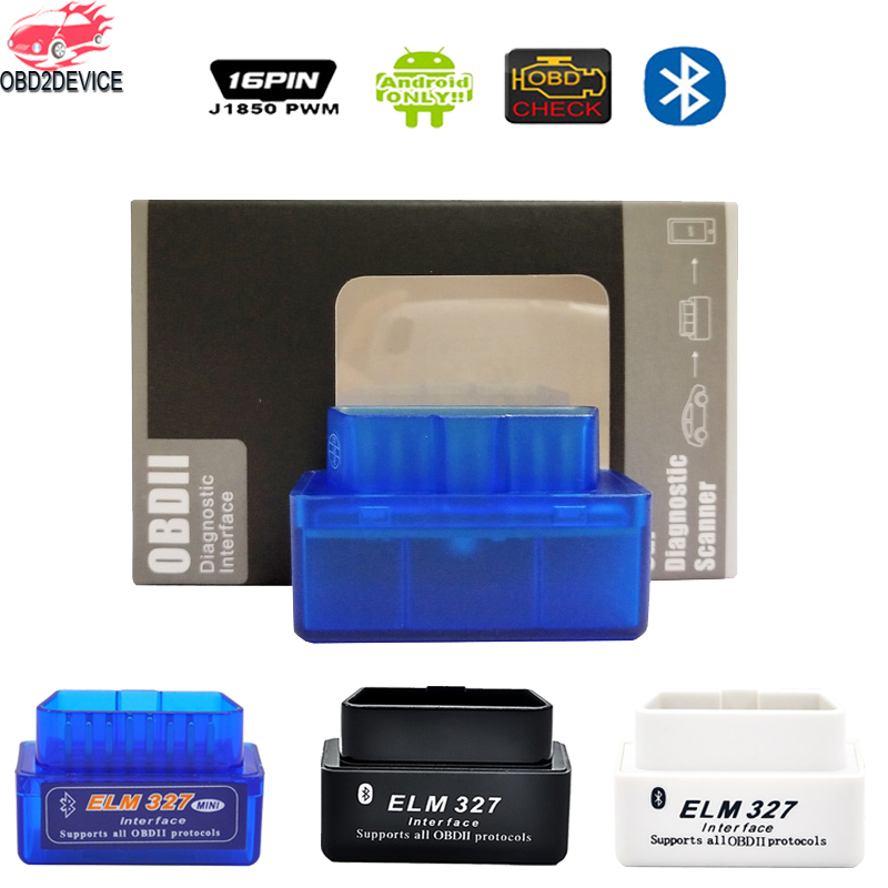 ELM327 Bluetooth Adapter OBD2  Auto Diagnostic Interface  OBDII Car Code Reader Check Engine
