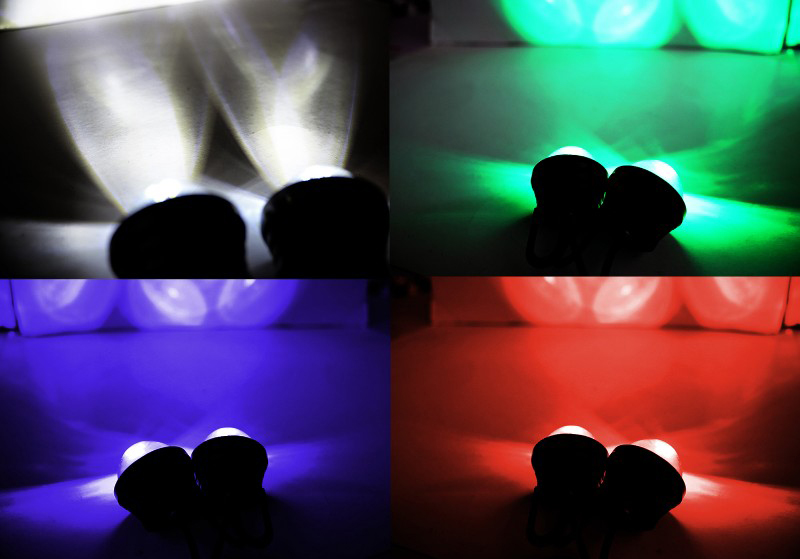 LED Reverse Backup Light Running Light Signal Bulb Fog Lamp Daytime for Motorcycle Car