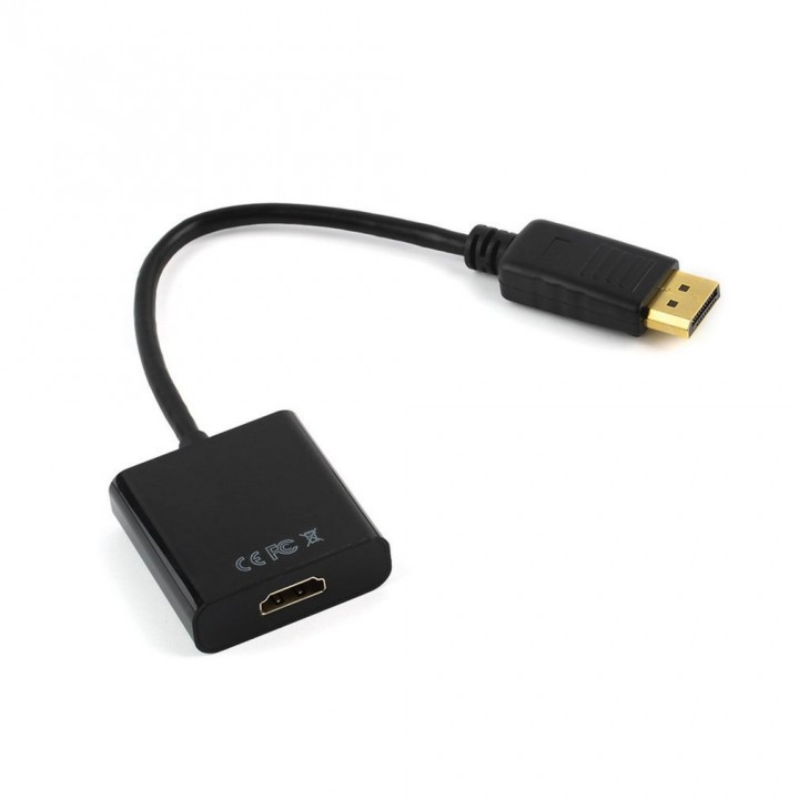 DP Displayport Male To HDMI Female Converter Adapter Cable Cord For PC Laptop
