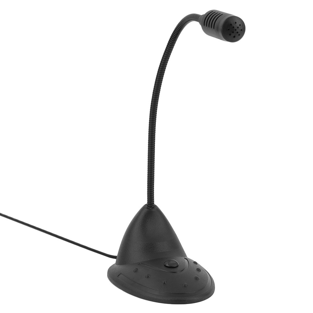 Microphone CD-2000 Small Practical  Computer Microphone Studio Speech Mic Stand Holder For Pc