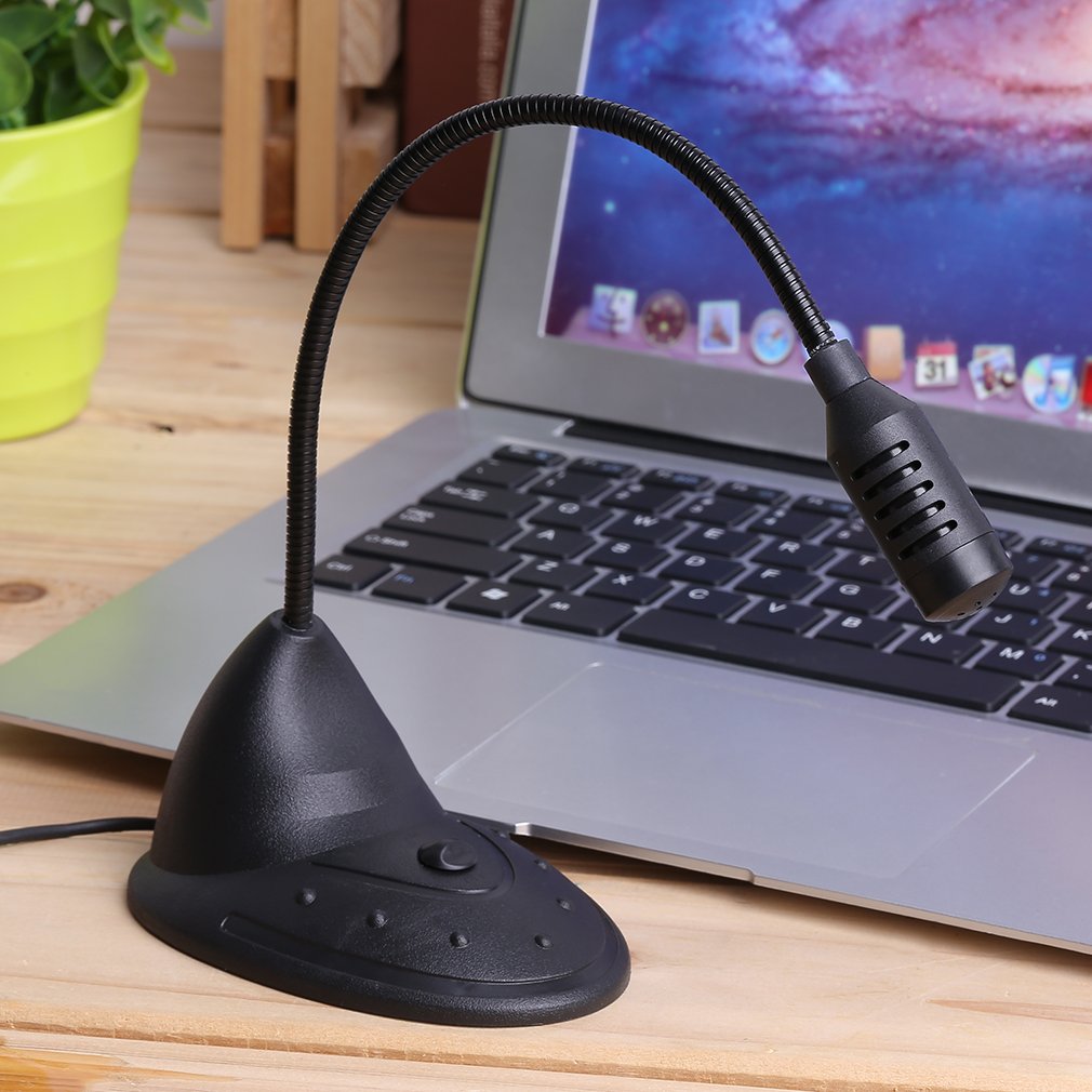 Microphone CD-2000 Small Practical  Computer Microphone Studio Speech Mic Stand Holder For Pc