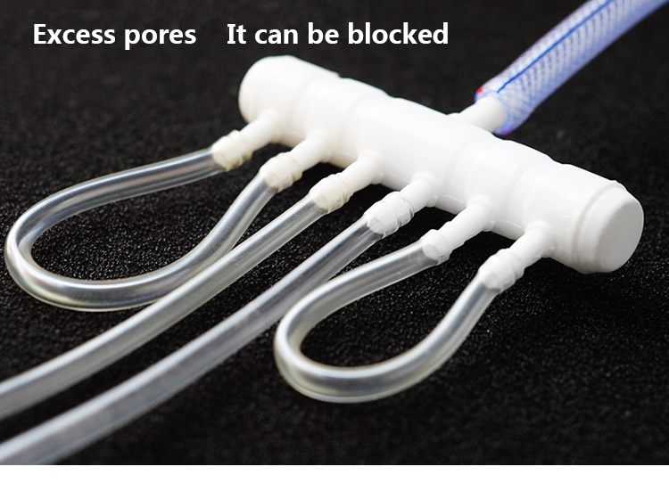 35W Powerful Oxygen Air Pump High Capacity Air Compressor Hydroponics 6 Way Air Aerator Pump