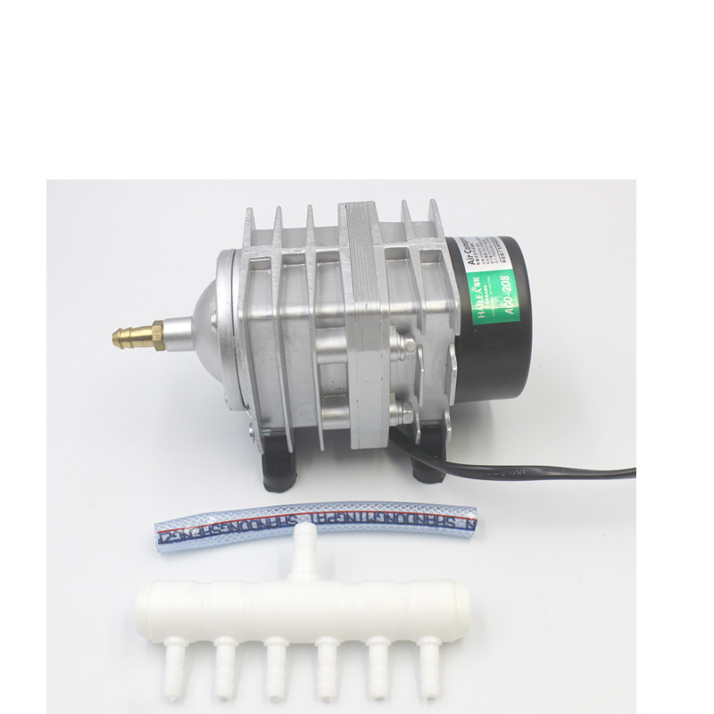 35W Powerful Oxygen Air Pump High Capacity Air Compressor Hydroponics 6 Way Air Aerator Pump