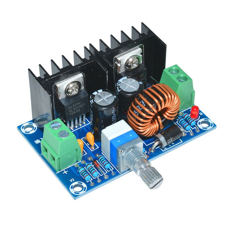 XH-M401 DC-DC Buck Converter Power Supply Module PWM Adjustable 4-40V To 1.25-36V Step Down Board