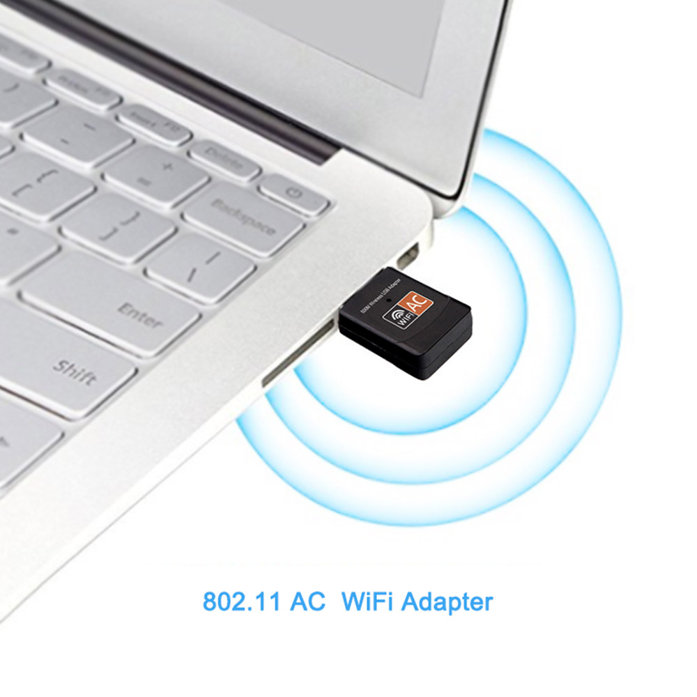 600Mbps USB WiFi Adapter 2.4/5GHz Antenna PC Mini Wireless Computer Network Card Receiver Dual Band