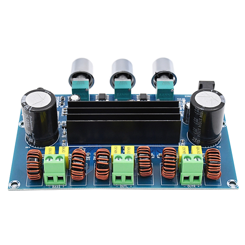 Bluetooth 5.0 TPA3116D2 Digital Power Amplifier Board 2.1 Channel 2*50W+100W Stereo Class D Bass
