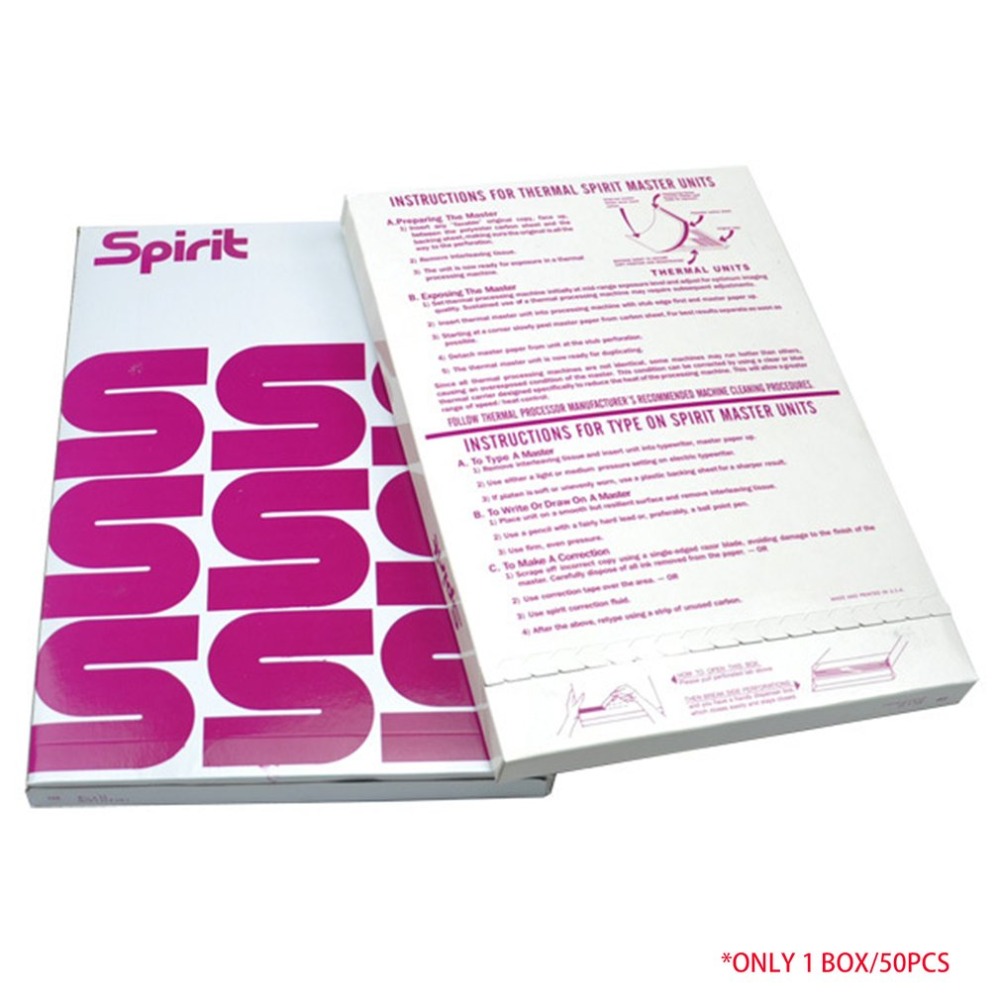 50pcs Tattoo Transfer Paper A4 Size Master Thermal Stencil Carbon Copier Paper For Tattoo Supply