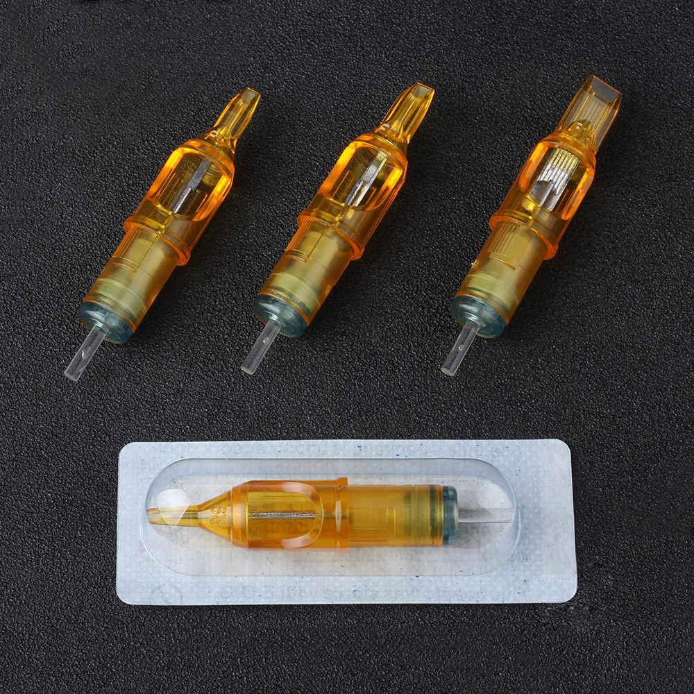 20PCS Disposable Tattoo Cartridge Needles Tattoo Makeup for Microblading Tattoo Machine