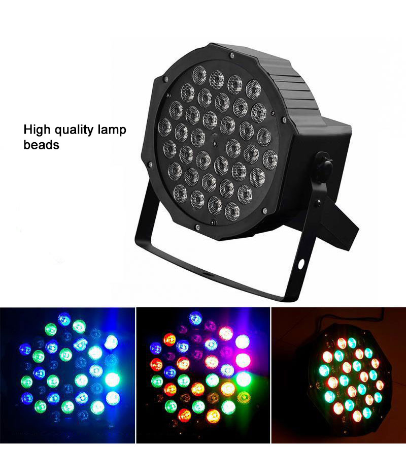 36 LED Stage Light RGB Crystal Magic Ball Bulb DMX  Disco Club Party Light 110-240V
