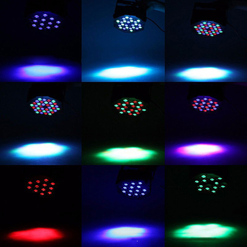 36 LED Stage Light RGB Crystal Magic Ball Bulb DMX  Disco Club Party Light 110-240V