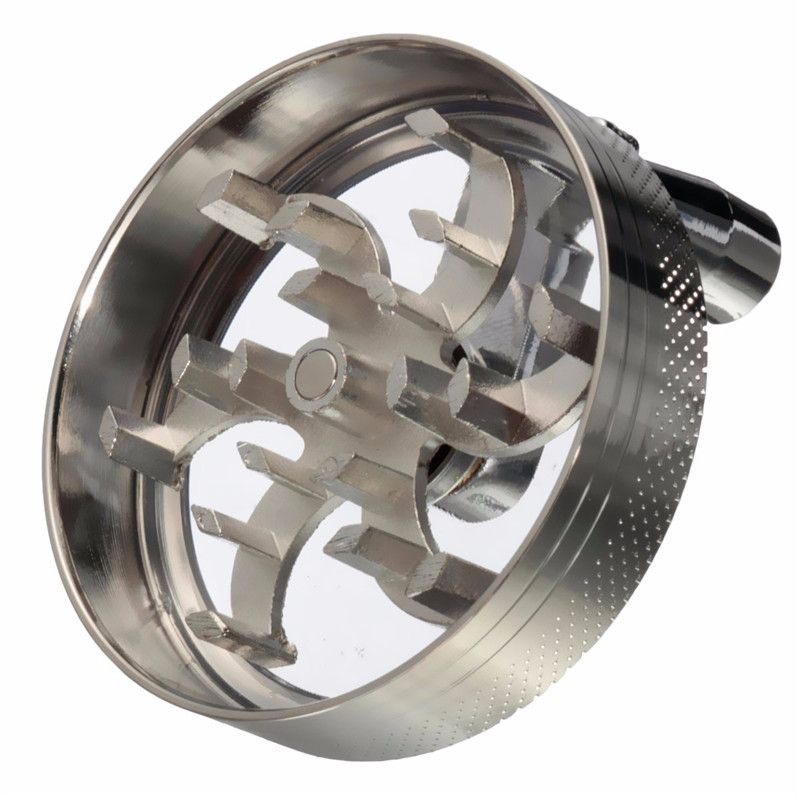 Herb Tobacco Spice Weeds Grass Grinder Smoke Crusher Hand Crank Muller Mill Smoking Accessories