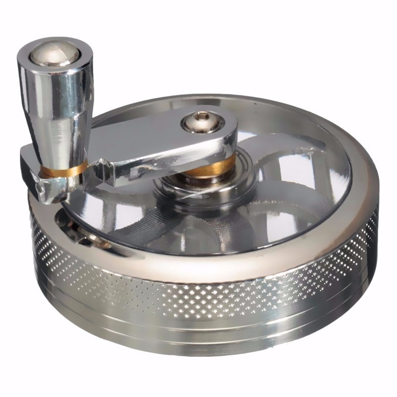 Herb Tobacco Spice Weeds Grass Grinder Smoke Crusher Hand Crank Muller Mill Smoking Accessories