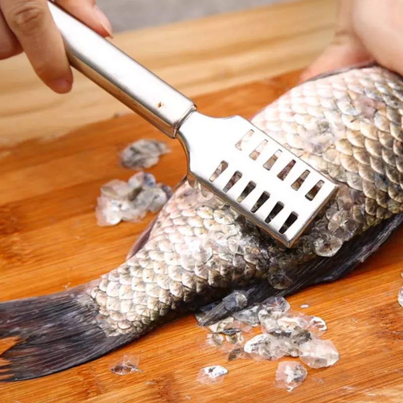 Stainless Steel Fish Skin Brush Fast Remove Fish Scale Scraper Planer Tool Tools Kitchen Accessorie