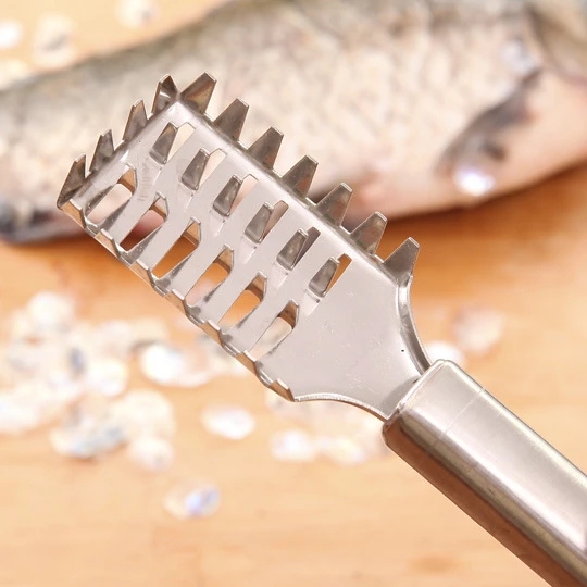 Stainless Steel Fish Skin Brush Fast Remove Fish Scale Scraper Planer Tool Tools Kitchen Accessorie