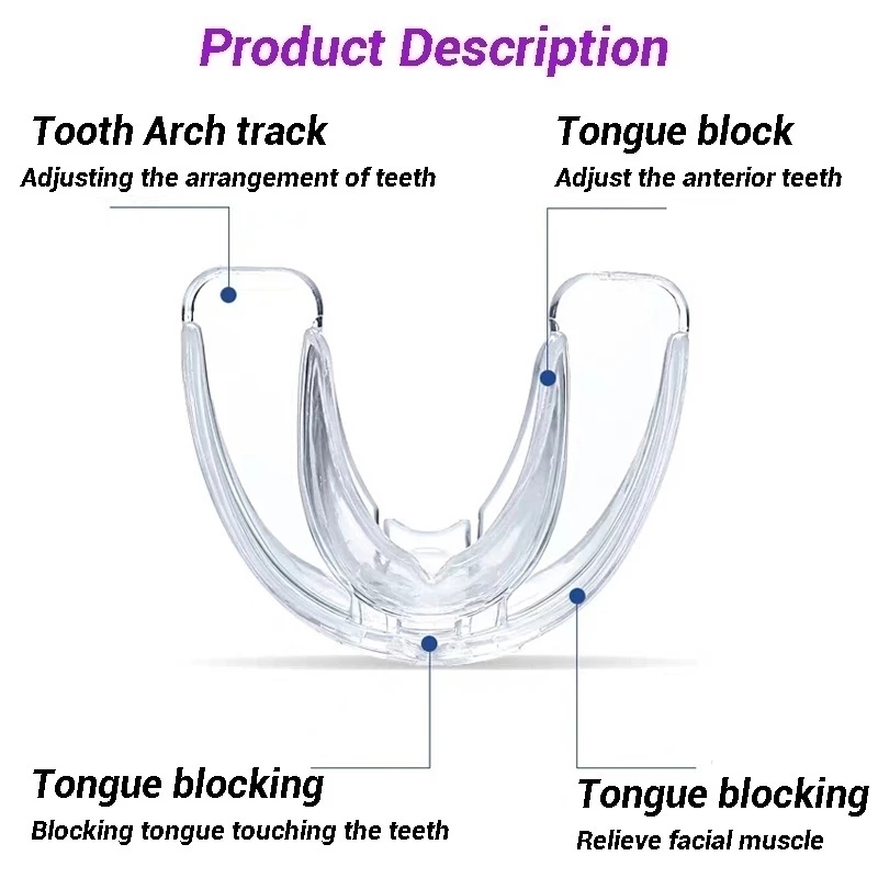 3 Stages Dental Orthodontic Teeth Corrector Braces Tooth Retainer Straighten Tools Adult Child