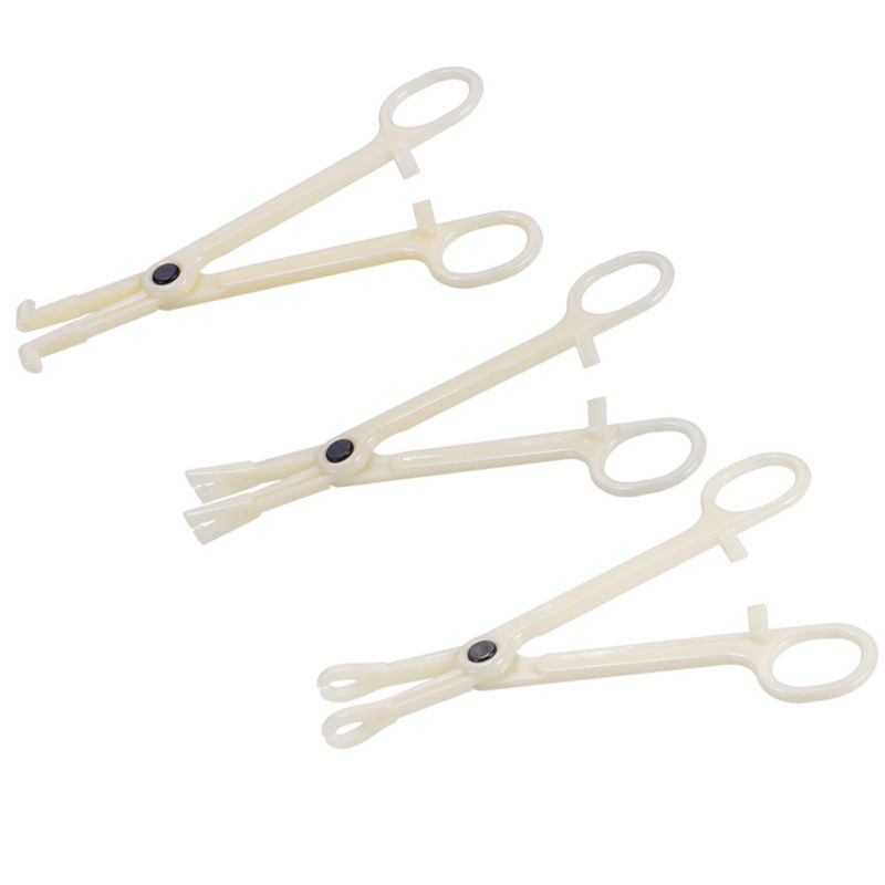 1Pcs Professional Piercing Clamp Tools For Ear Lip Navel Nose Round Open Septum Piercing Forceps