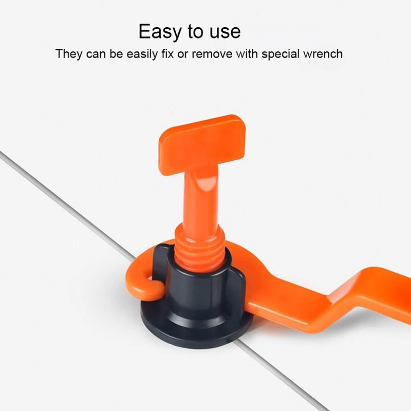 50pc Level Wedges Tile Spacers For Flooring Wall Tile Leveling System Leveler Locator Spacers Plier