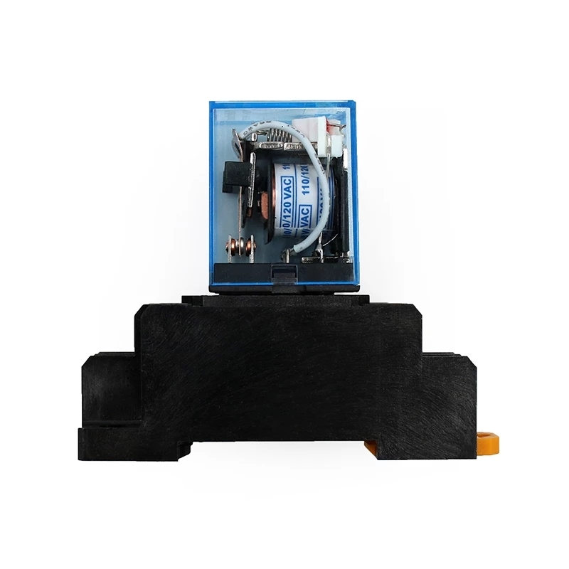 HH54P MY2NJ Relay Micro Mini Electromagnetic Relay Switch with Socket Base AC 220V