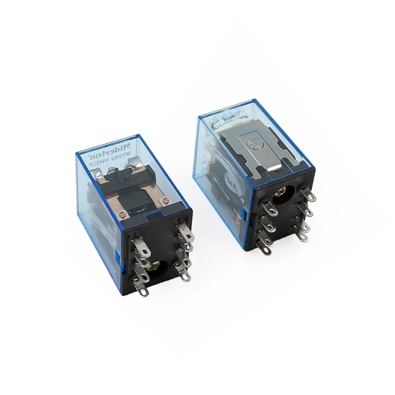 HH54P MY2NJ Relay Micro Mini Electromagnetic Relay Switch with Socket Base AC 220V