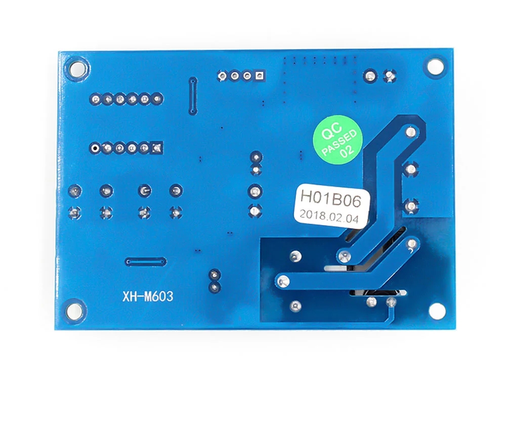 XH-M603 Charging Control Module Digital LED Display Battery Control Switch Protection Board 12-24V