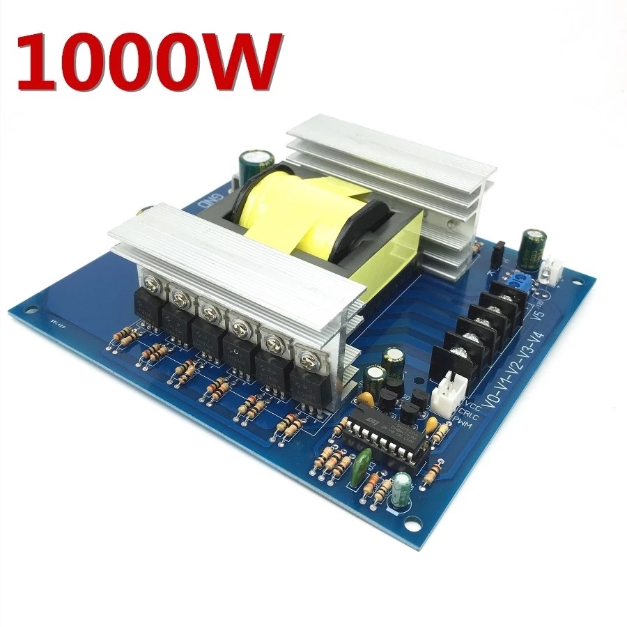 Step UP Power Module 1000W DC 12V 24V to AC 110V 220V 380V Inverter Module Converter Booster Module
