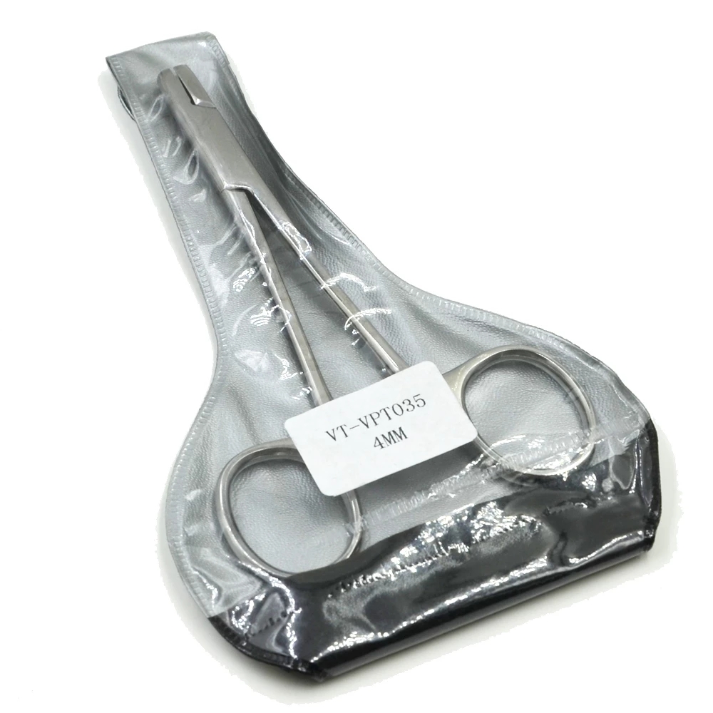 1PC Piercing Tool Puncture Tool Professional Surgical Steel Triangle Close Ring Needle Pipe Clamp