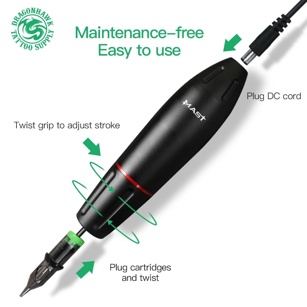 Professional Tattoo Kits Rotary Tattoo Pen Machine Guns Permanent Makeup Machine