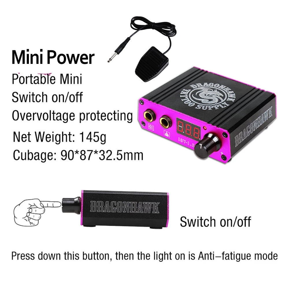 Professional Tattoo Kits Rotary Tattoo Pen Machine Guns Permanent Makeup Machine