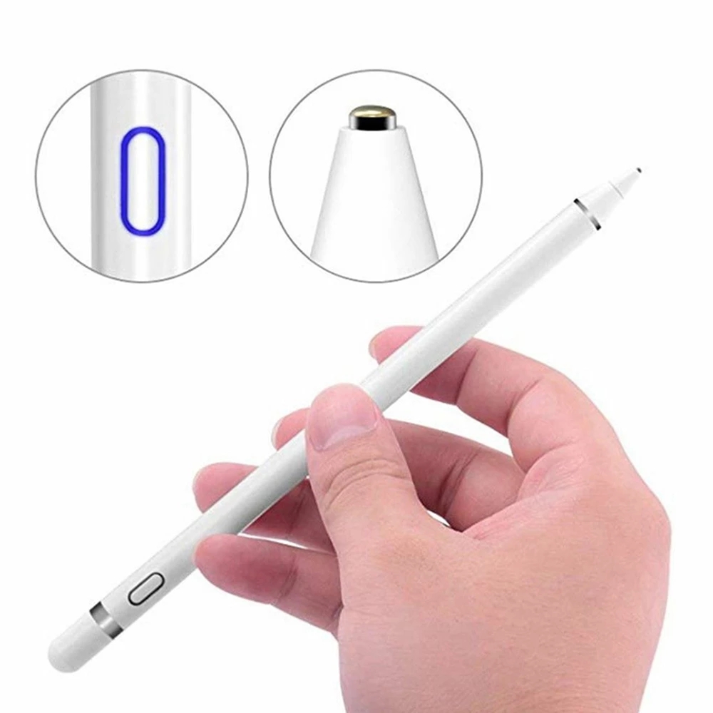 Universal Capacitive Active Stylus Touch Screen Pen Smart IOS/Android Apple iPad Phone Pencil