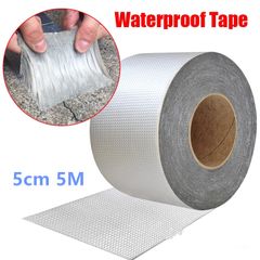 High Temperature Resistance Waterproof Tape Aluminum Foil Tape Wall Crack Roof Duct Repair Adhesive as show