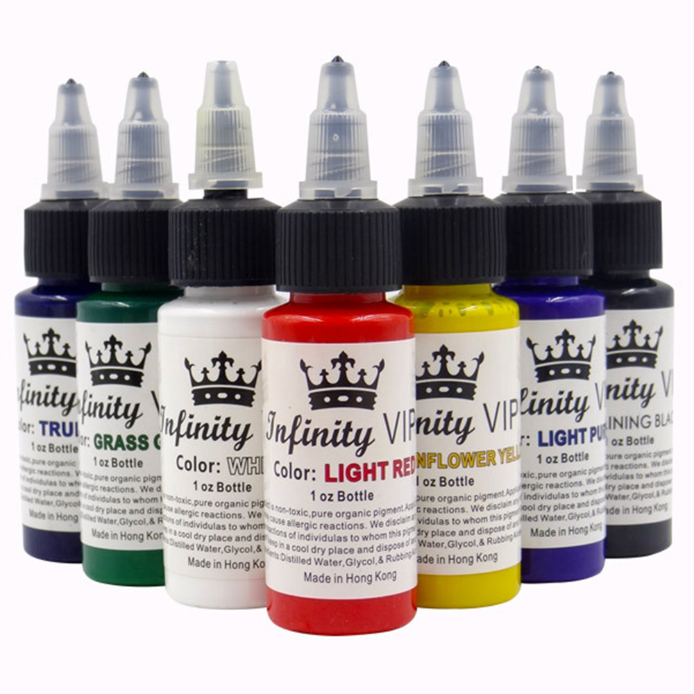 30ML Semi Permanent Natural Plant Tattoo Pigment Permanent Makeup Tattoos Ink Pigment