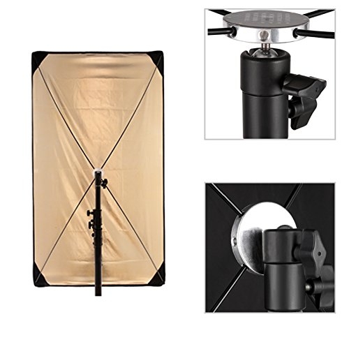 Meking Portable Translucent, Silver, Gold, White, Black Light Reflector for Studio Photography
