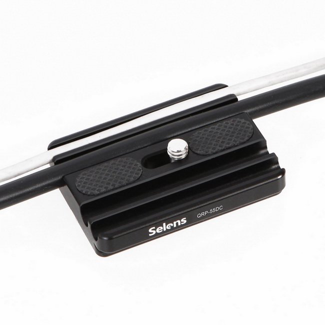 Selens Aluminum Tether Lock QR Quick Release Plate Camera Cable Clamp Adapter Aluminum Alloy