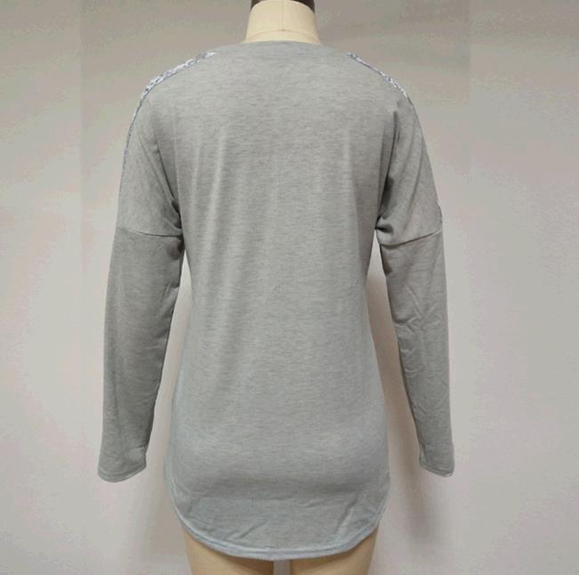 women new autumn spring t shirt v neck long sleeve t shirt tops casual simple style top t shirt