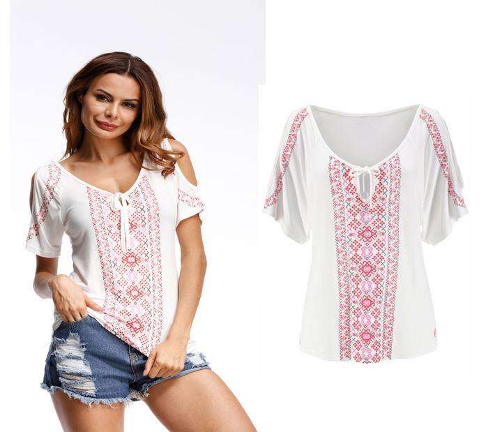 women v neck short sleeve off shoulder t shirt tops summer holiday seaside casual t shirt tops