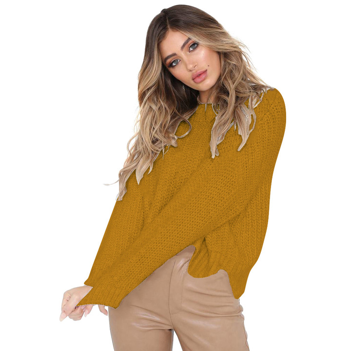 autumn winter sweater women o neck long sleeve winter dresses casual women 2019 loose sweater