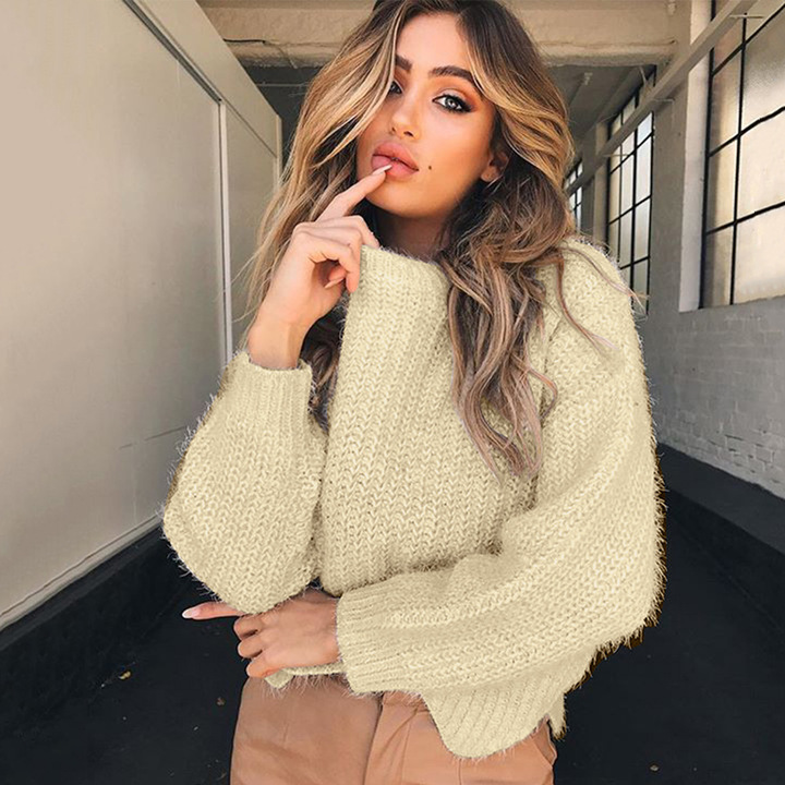 autumn winter sweater women o neck long sleeve winter dresses casual women 2019 loose sweater