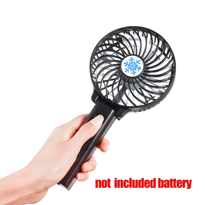 Portable Mini USB Fan Air Conditioning Fans Hand Held Cooling Fan Rechargeable Fan