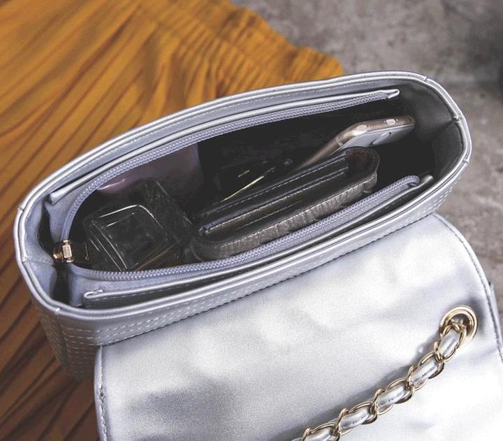 pu leather women bag chain rivets sloping shoulder bags jackets sytle shoulder bag