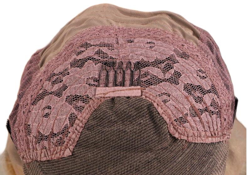 Black natural wig curvature high-grade chemical fibre front lace wig hand hook black wig