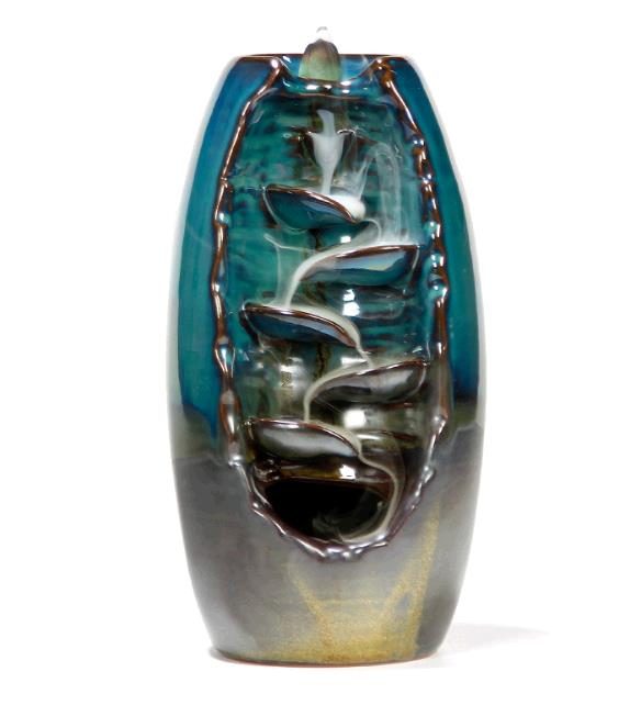 Fragrance Furnace Ceramic Articles Road Large Home Office Fragrance Road Handicraft Arrangements