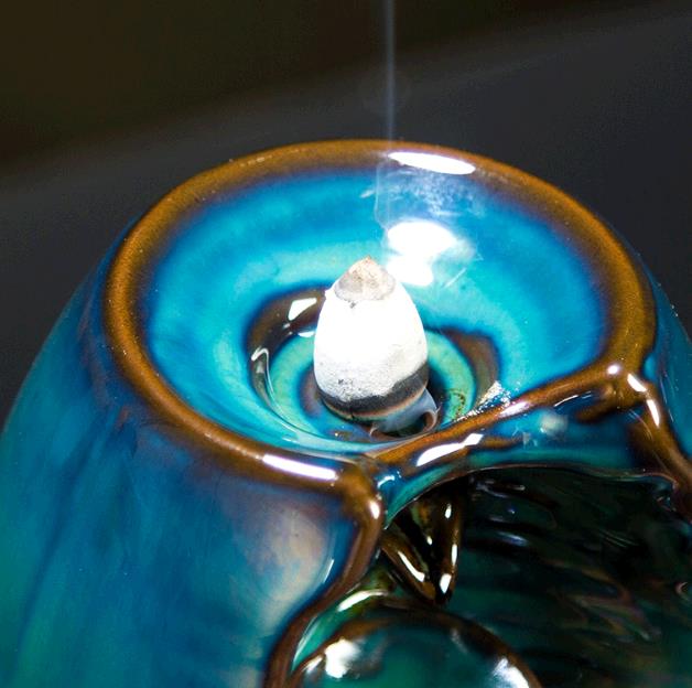 Fragrance Furnace Ceramic Articles Road Large Home Office Fragrance Road Handicraft Arrangements