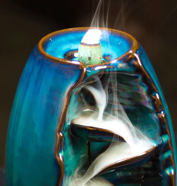 Fragrance Furnace Ceramic Articles Road Large Home Office Fragrance Road Handicraft Arrangements