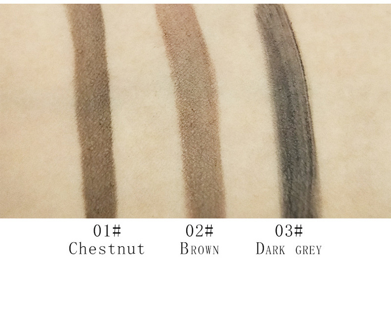 women waterproof Eyebrow pencil lasting tripod head eyebrow pen makeup