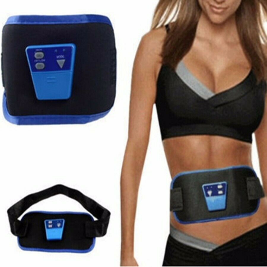 AB Gymnic Front Muscle Arm leg Waist Abdominal Massage Slim Fit Toning Belt  2