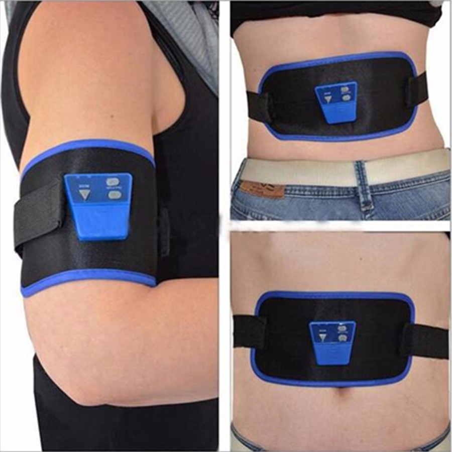 AB Gymnic Front Muscle Arm leg Waist Abdominal Massage Slim Fit Toning Belt  2
