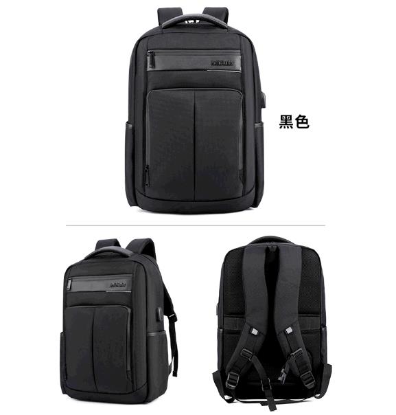 men's waterproof Oxford business notebook computer backpack Korean version decompression backpack