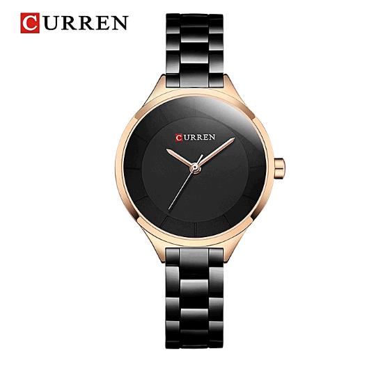 Curren Women Slim steel Band Bracelet Watch